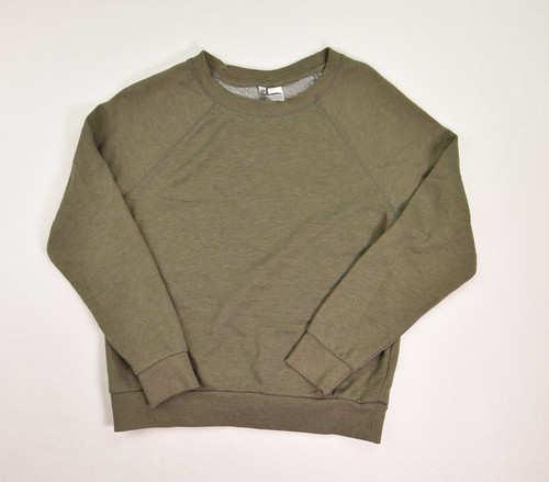 Women's Olive Green Sweatshirt by H & M