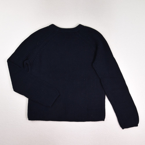 Women's Dark Blue Knit Sweater, Size S