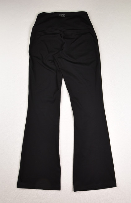 Women's Black Yoga Pants, Size M