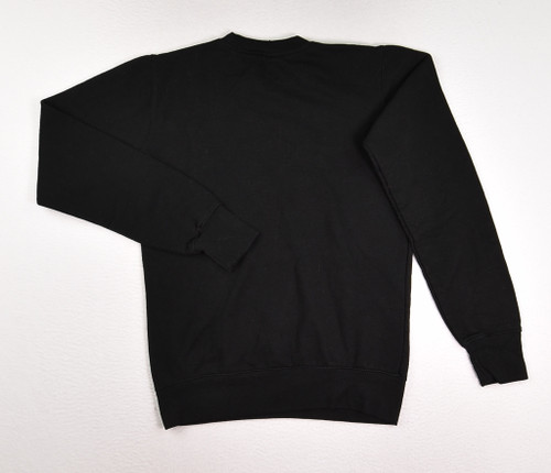 Women's Black Death Row Records Sweatshirt, Size XS