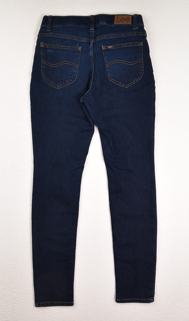 Women's Skinny High Rise Blue Jeans by Lee, Size 6M