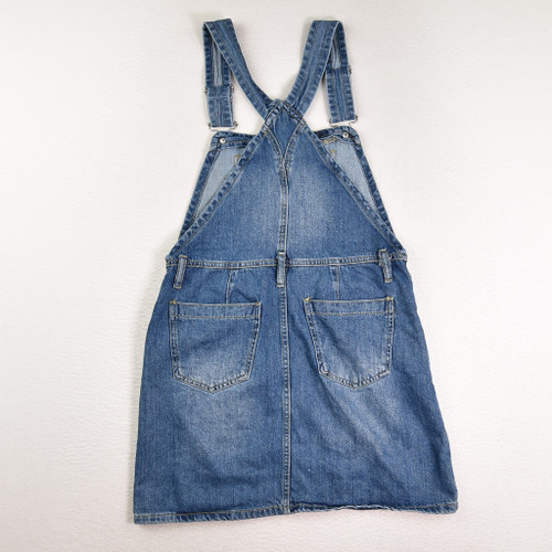 Women's Blue Denim Overall Jumper, Size M