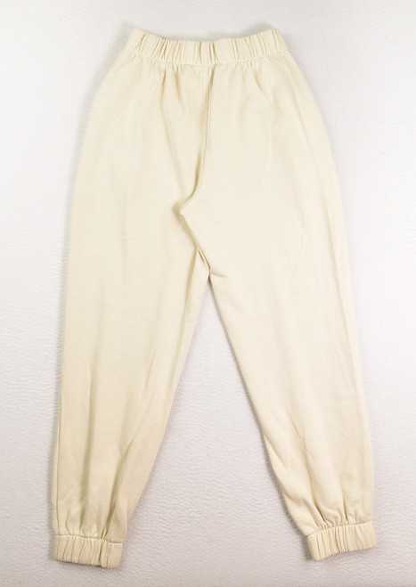 Women's Cream Gap Sweatpants, Size XS