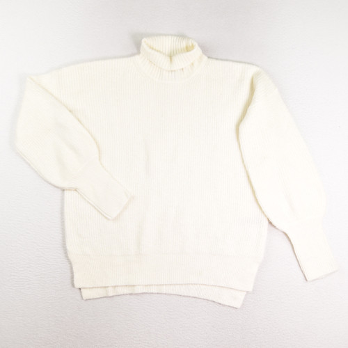 This is a Women's Soft Cream Turtle Neck Sweater by French Connection, Size XS.