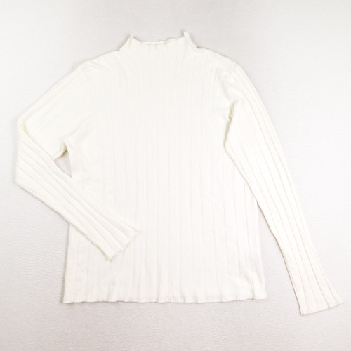 This is a cream, soft sweater by Shein Curve, Size 4XL.