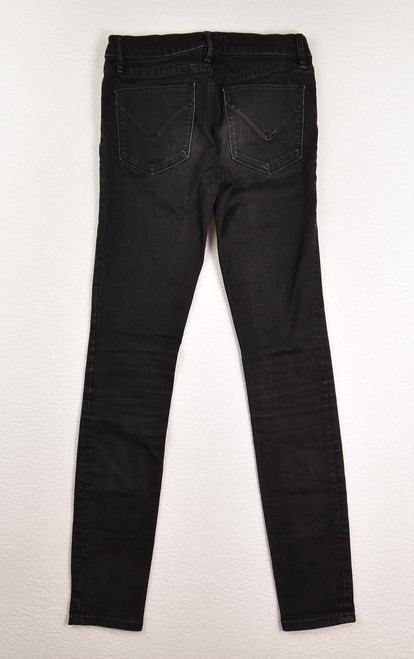 Women's Black Krista Super Skinny Hudson Jeans, Size 26