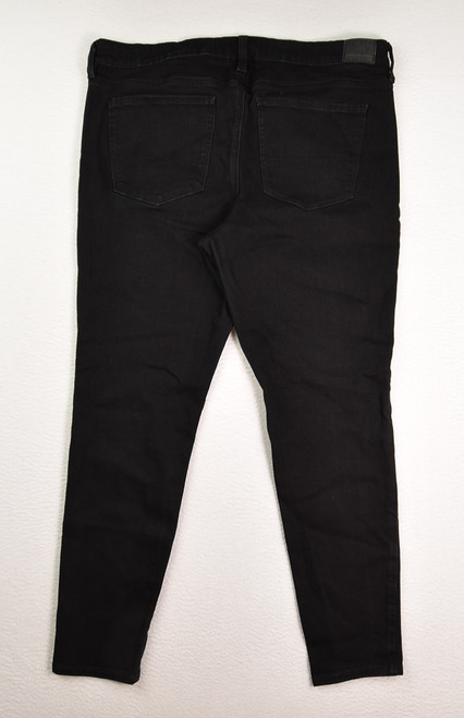 Women's Black American Eagle Jeans, Size 18