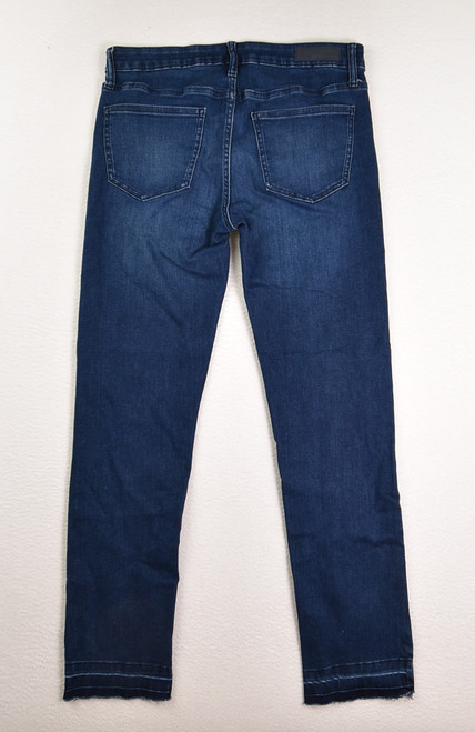 Women's Blue Denim Calvin Klein Slim Boyfriend Jeans, Size 6