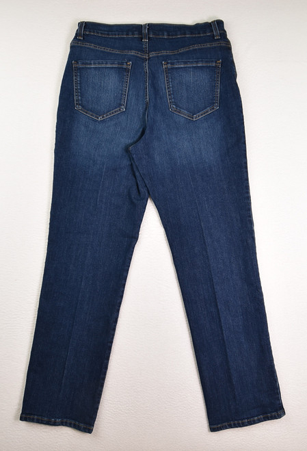 Women's Blue Amanda Jeans by Gloria Vanderbilt, Size 14
