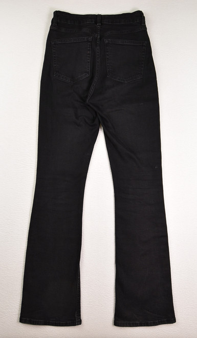 Women's Black Denim Jeans by H & M, Size 6