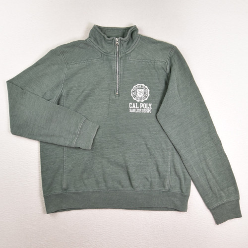 This is a Women's Green Cal Poly Sweatshirt, Size L.