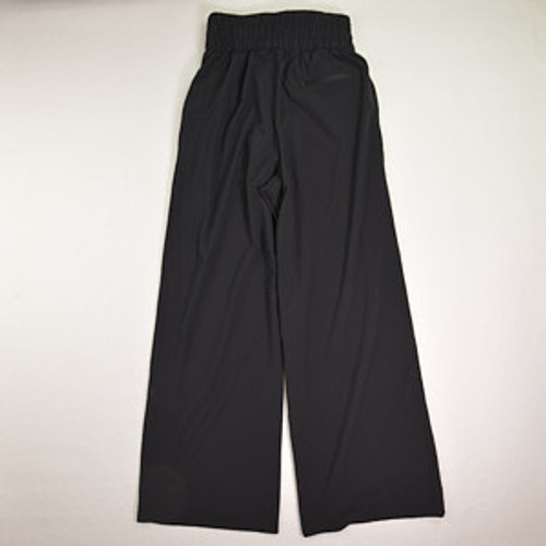 Women's Black Silky Pants, Size XS
