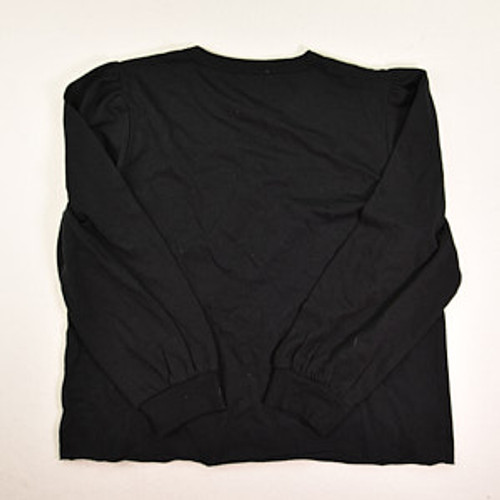 Women's Black Knit Top Size XL