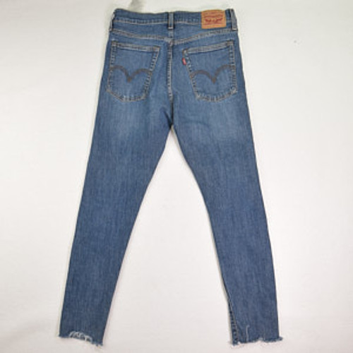 Levi's Wedgie Skinny Size 28 Blue Denim Jeans
