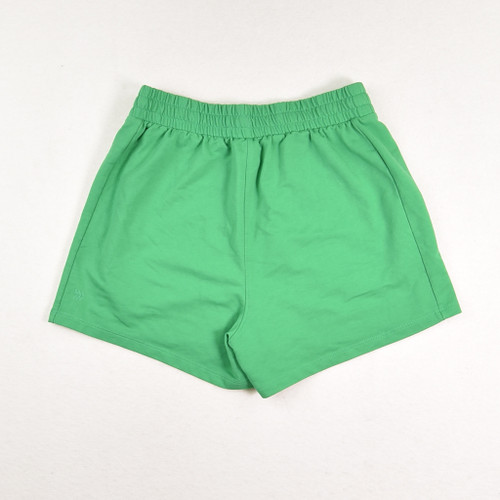Women's Green Knit Shorts, Size XS