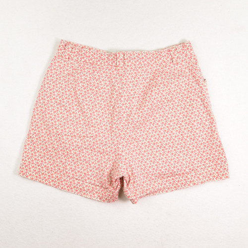 Women's Pink Floral Shorts, Size 12P