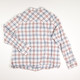 Women's Blue Plaid Blouse, Size L