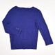Women's Purple Waist Length Cardigan Sweater, Size S
