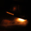2007-2014 Ford F-150 Black Power Heated Telescoping Tow Mirrors with LED Turn Signals in Amber Lens and Puddle Lights