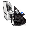 2003-2007 Chevrolet Silverado Power Adjustable, Heated, & Manual Extendable Chrome Towing Mirrors w/ Smoke Lens LED Turn Signal Lights