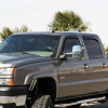 2003-2007 Chevrolet Silverado Power Adjustable, Heated, & Manual Extendable Chrome Towing Mirrors w/ Smoke Lens LED Turn Signal Lights