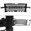 2019-2022 Chevrolet Silverado 1500 WT Glossy Black Honeycomb Hood Grille w/ Chrome Trim 2019-2022 Chevrolet Silverado 1500 WT Glossy Black Honeycomb Hood Grille w/ Chrome Trim