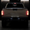 2015-2017 Ford F-150 Sequential Turn Signal Animated Red LED Bar Tail Lights (Matte Black Housing/Clear Lens)