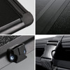 2002-2018 Dodge RAM 1500 2500 3500 / 2019-2021 RAM 1500 Classic 6.4' Bed Hard Quad-Fold Tonneau Cover