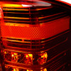 2007-2014 Chevrolet Silverado 1500 2500HD 3500HD LED Tail Lights (Chrome Housing/Red Lens)