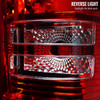 2007-2014 Chevrolet Silverado 1500 2500HD 3500HD LED Tail Lights (Chrome Housing/Red Lens)