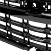 2022-2024 Chevrolet Silverado 1500 Glossy Black Mesh Front Upper Hood Grille 2022-2024 Chevrolet Silverado 1500 Glossy Black Mesh Front Upper Hood Grille