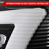 2005-2009 Chevrolet Equinox Factory Style Headlights with Sequential Switchback LED Bar Turn Signal (Matte Black Housing / Clear Lens)