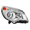 2010-2015 Chevrolet Equinox Passenger Side Factory Style Headlight (Chrome Housing / Clear Lens)