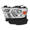 2019-2024 Dodge Ram 1500 Factory Style Crystal Headlight - D-er Side Only (Chrome Housing / Clear Lens)