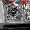 2019-2024 Dodge Ram 1500 Factory Style Crystal Headlight - D-er Side Only (Chrome Housing / Clear Lens)