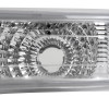 1999-2002 Chevrolet Silverado / 2000-2006 Tahoe Suburban Dual Halo Projector Headlights & Parking Turn Signal Lights (Chrome Housing/Clear Lens)