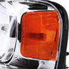 2004-2008 Ford F-150/ 2006-2008 Lincoln Mark LT Replacement Crystal Headlights w/ Amber Reflector (Chrome Housing/Clear Lens)