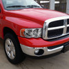 2002-2005 Dodge RAM 1500/ 2003-2005 RAM 2500 3500 Projector Headlights w/ Amber Reflectors (Chrome Housing/Clear Lens)