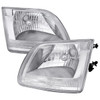 1997-2004 Ford F-150/Expedition Factory Style Headlights - ABM (Chrome Housing/Clear Lens)