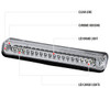 1994-2000 Chevrolet GMC C/K LED 3rd Brake Light (Chrome Housing/Clear Lens)