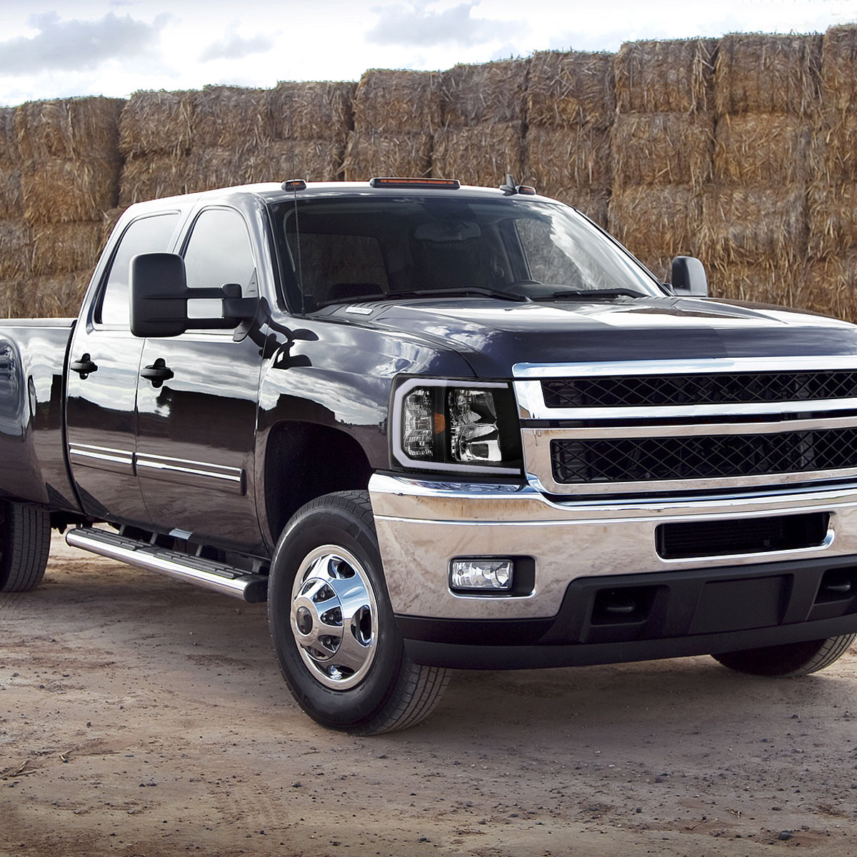 Dieselhead Clearance/Cab Light Installation Template For Chevy Duramax 2007-2014 2500/3500