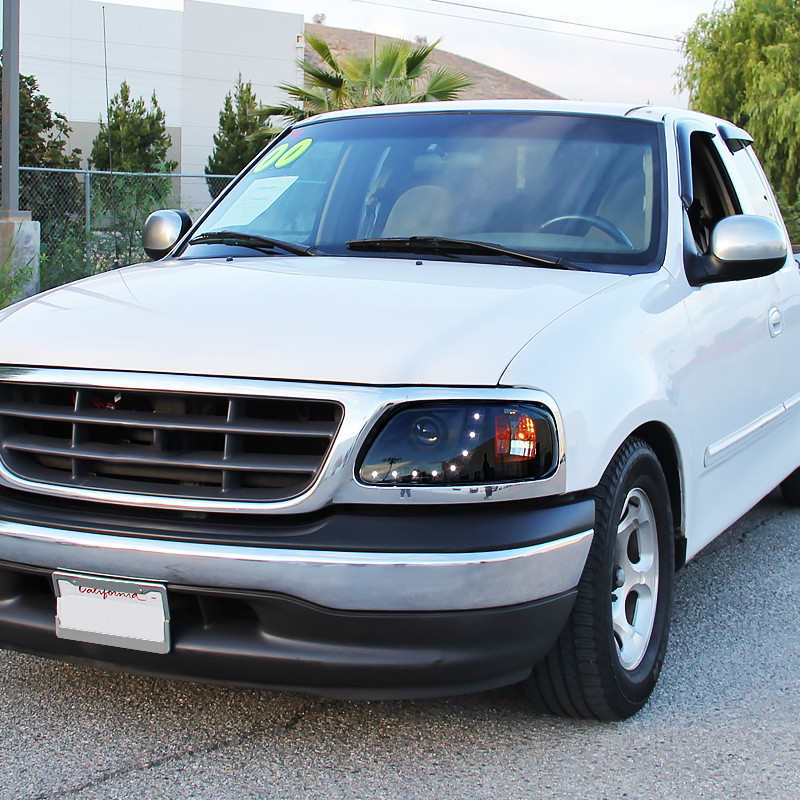 Front Bumper Fit 1997-2004 F150 Built-in Winch Plate, 144W - Foto 12