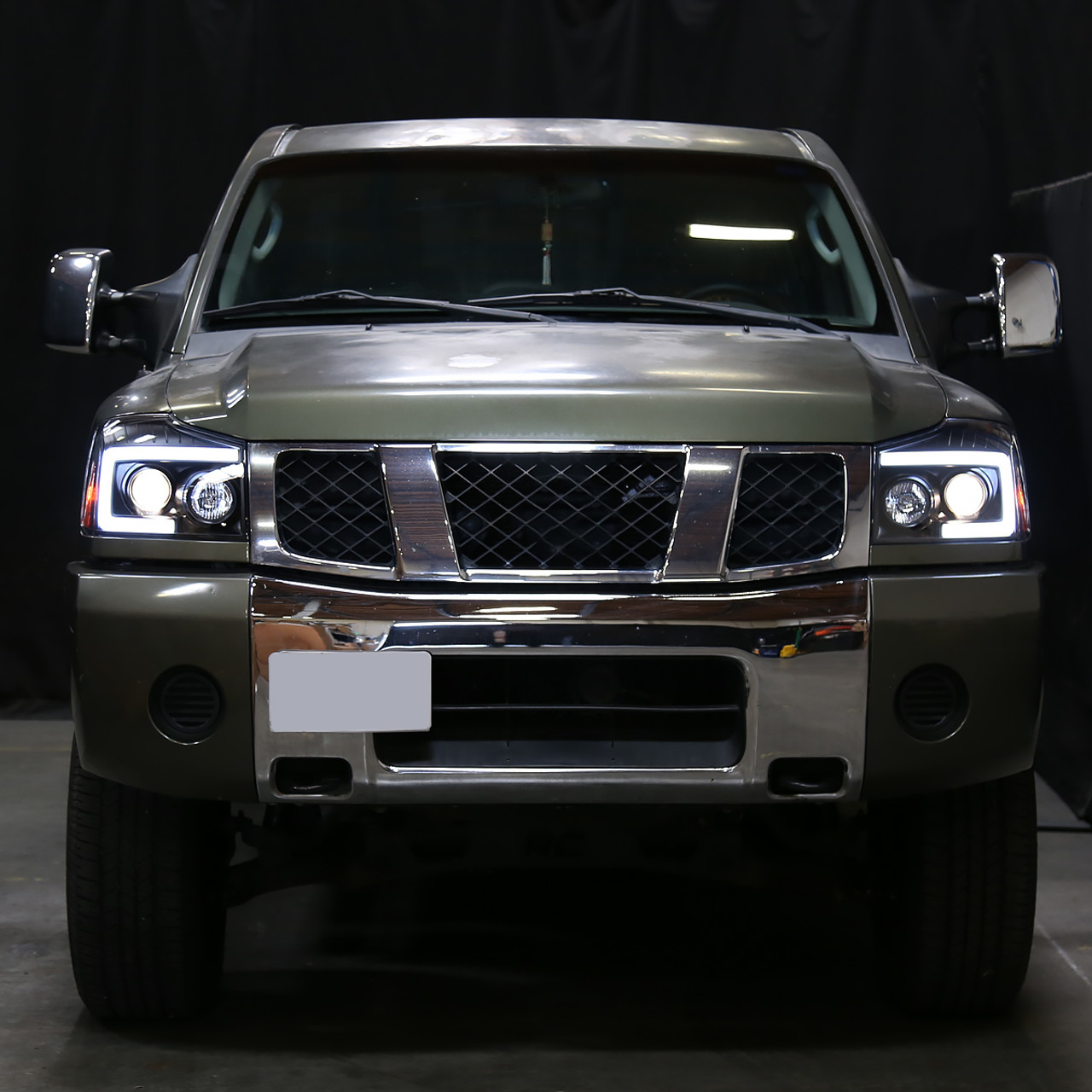 2004 2015 Nissan Titan 2004 2007 Armada LED C Bar Projector