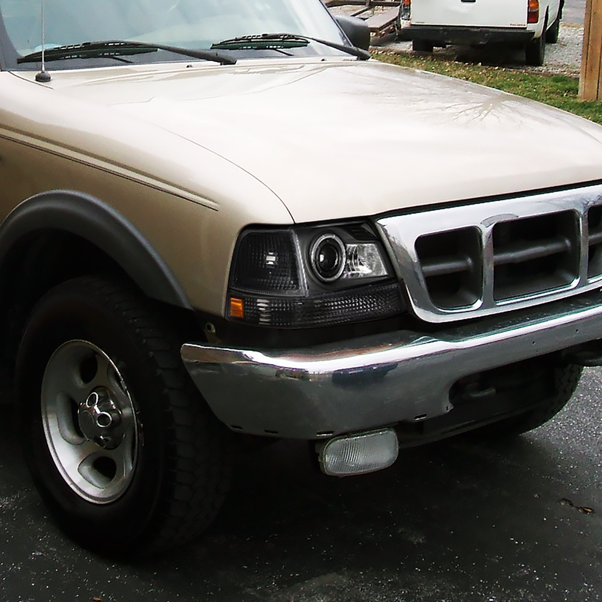 AKKON - For 2001-2012 Ford Ranger Pickup 2 In 1 Black Bezel Dual - Foto 9