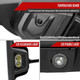 2019-2022 GMC Sierra 1500 Power Adjustable, Heated, & Manual Extendable Chrome Towing Mirrors w/ Smoke Lens LED Turn Signal & Clearance Lights