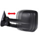 2003-2007 Chevrolet Silverado/GMC Sierra Power Adjustable, Heated, Manual Extendable Towing Mirrors