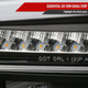 2004-2012 Chevrolet Colorado/GMC Canyon LED Sequential Turn Signal Projector Headlights and Corner Lamp Assembly (Matte Black Housing/Clear Lens)