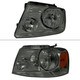 2004-2008 Ford F-150/2006-2008 Lincoln Mark LT Factory Style Headlights w/ Amber Reflector (Chrome Housing/Light Smoke Lens)