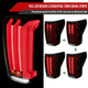 2007-2013 Toyota Tundra Sequential Red LED Bar Tail Lights (Glossy Black Housing/Smoke Lens)