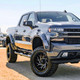 2019-2024 Chevrolet Silverado 1500 Black Power Adjustable, Auto Fold, BSD & Heated Side Mirror w/ LED Puddle Light and Auxiliary Light - Passenger Side Only
